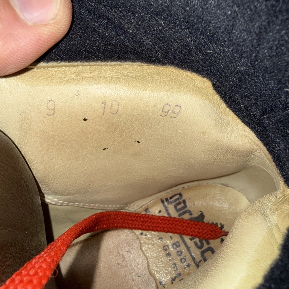 Vintage - Garmisch‎ - Hiking Boots Vibram Soles - Made In Germany - Mens Size 9 - Picture 6 of 7